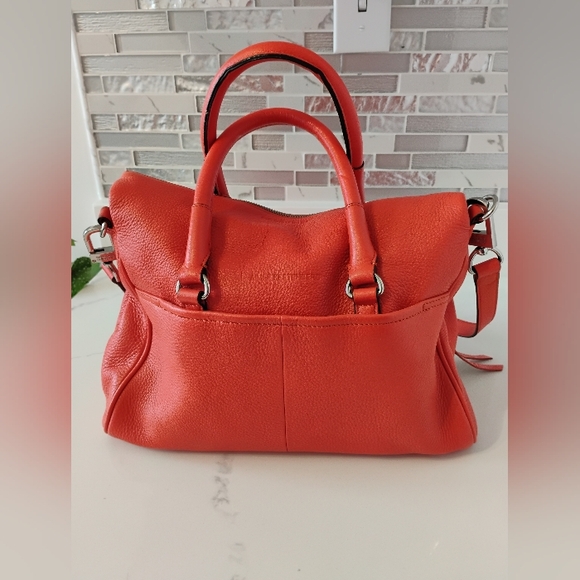 Aimee Kestenberg Leather Satchel - Orange - Picture 2 of 16